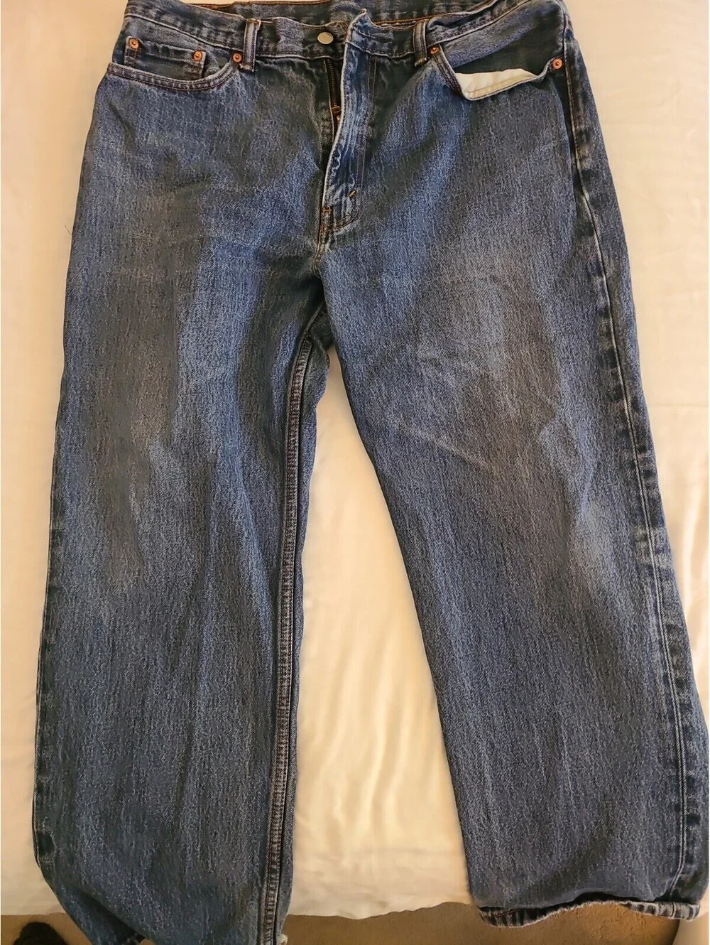 Levi's Men's 550 38x30  Straight Leg Jeans Blue